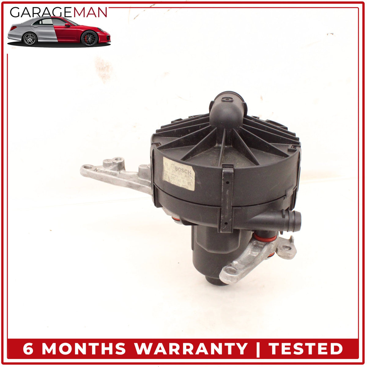 2005-2015 Mercedes W211 E350 Secondary Air Smog Pump w/ Bracket 0001405185 OEM