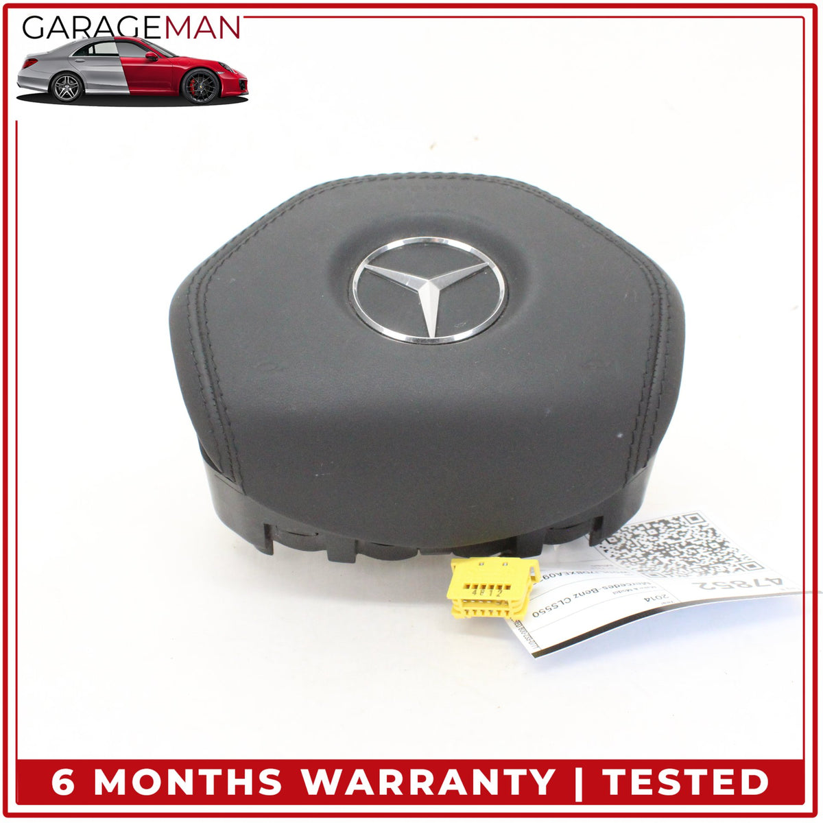 2012-2017 Mercedes W218 CLS550 E350 Steering Wheel Airbag 2188603002 OEM