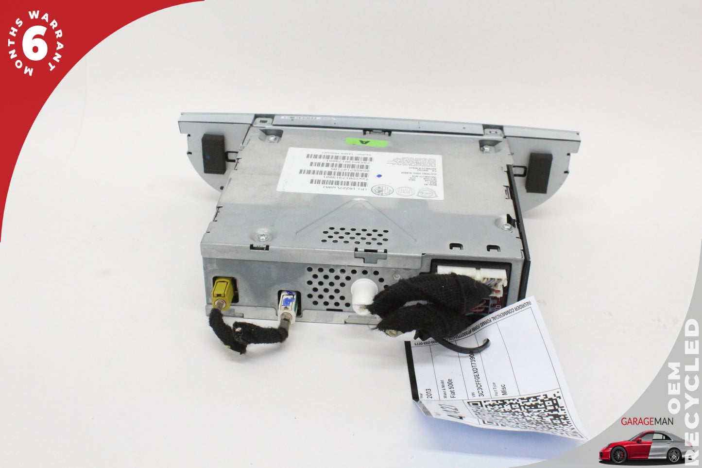 2012-2015 Fiat 500e Dash Multi Media Audio Radio Receiver Player 28357343 OEM