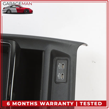 2017-2023 BMW 530e G30 Rear Center Console A/C Air Vent w/ Dual USB Port OEM