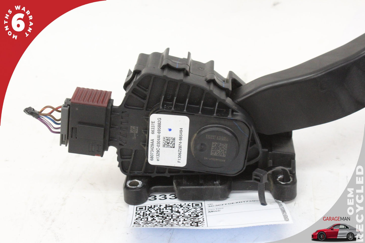 2012-2017 Fiat 500e FWD Gas Throttle Accelerator Pedal 68073429AA OEM