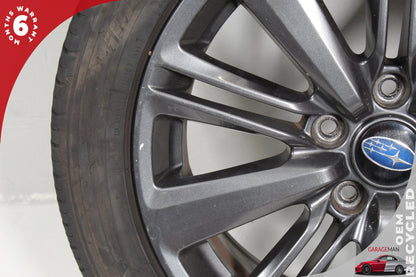 2015-2021 Subaru WRX Front or Rear Wheel Rim w/ Tire 17X8J ET55 28111VA020 OEM