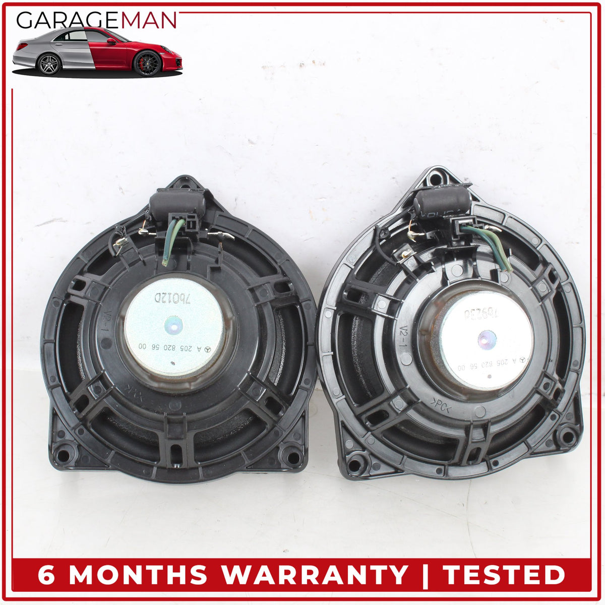 2014-2023 Mercedes W213 E300 C300 Front and Rear Audio Sound Speakers Set OEM
