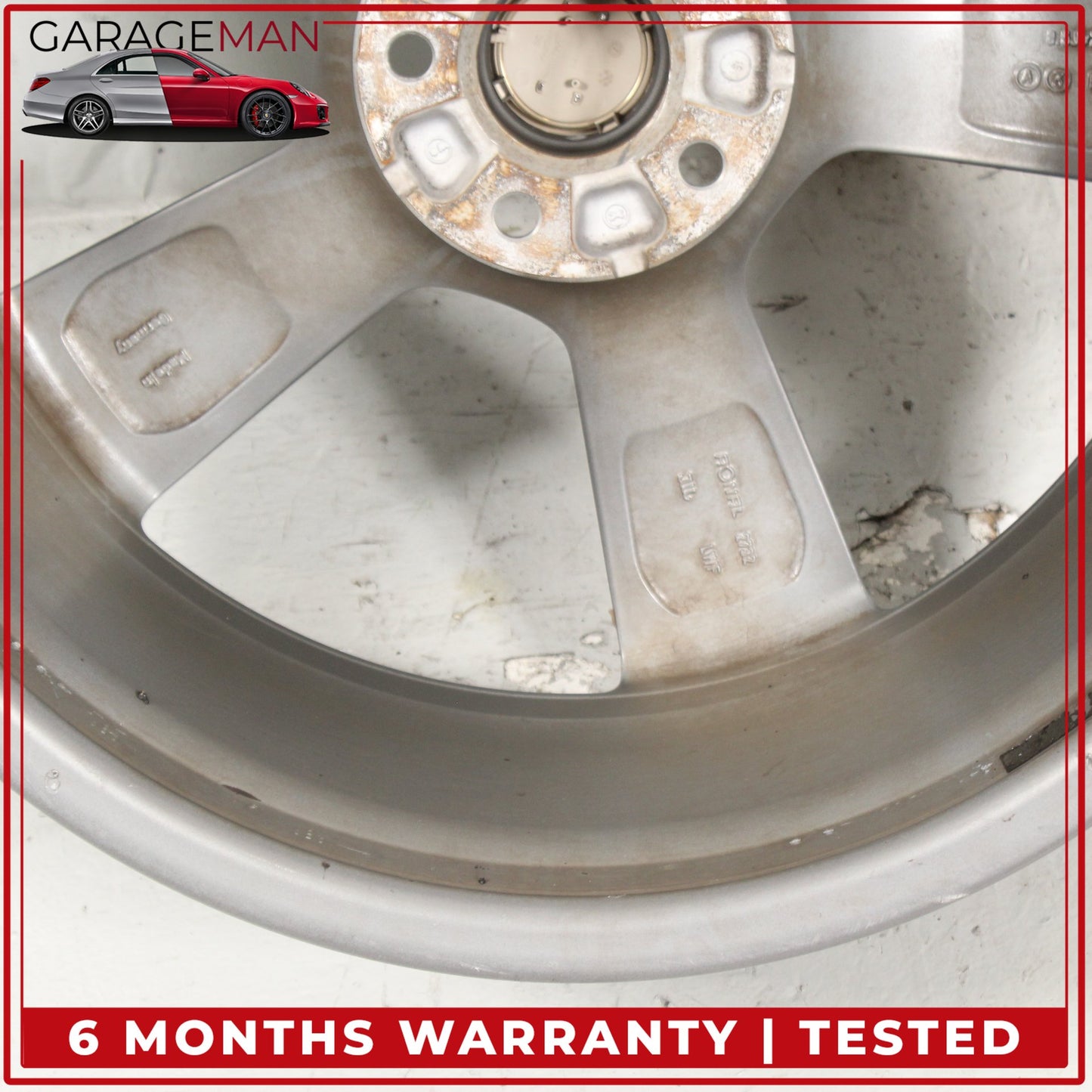 2012-2018 Audi A6 S6 Front or Rear Side 5 Spoke Wheel Rim 8.5JX20H2 ET45 OEM