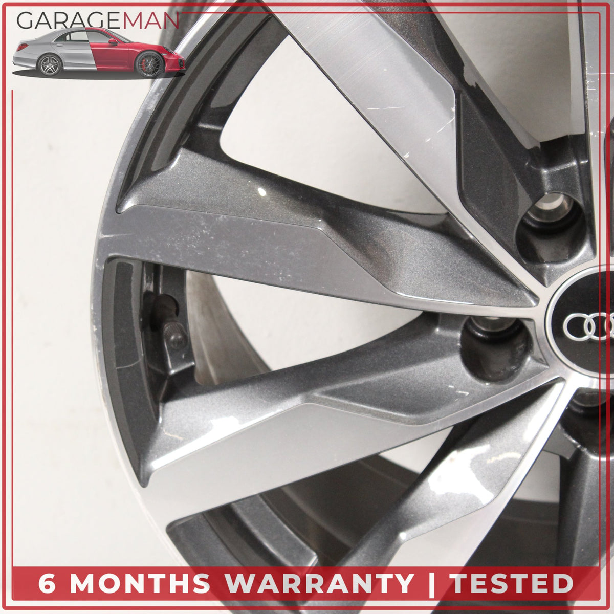 2016-2025 Audi A4 S4 Front or Rear Side Wheel Rim 8JX18H2 ET40 8W0601025FJ OEM