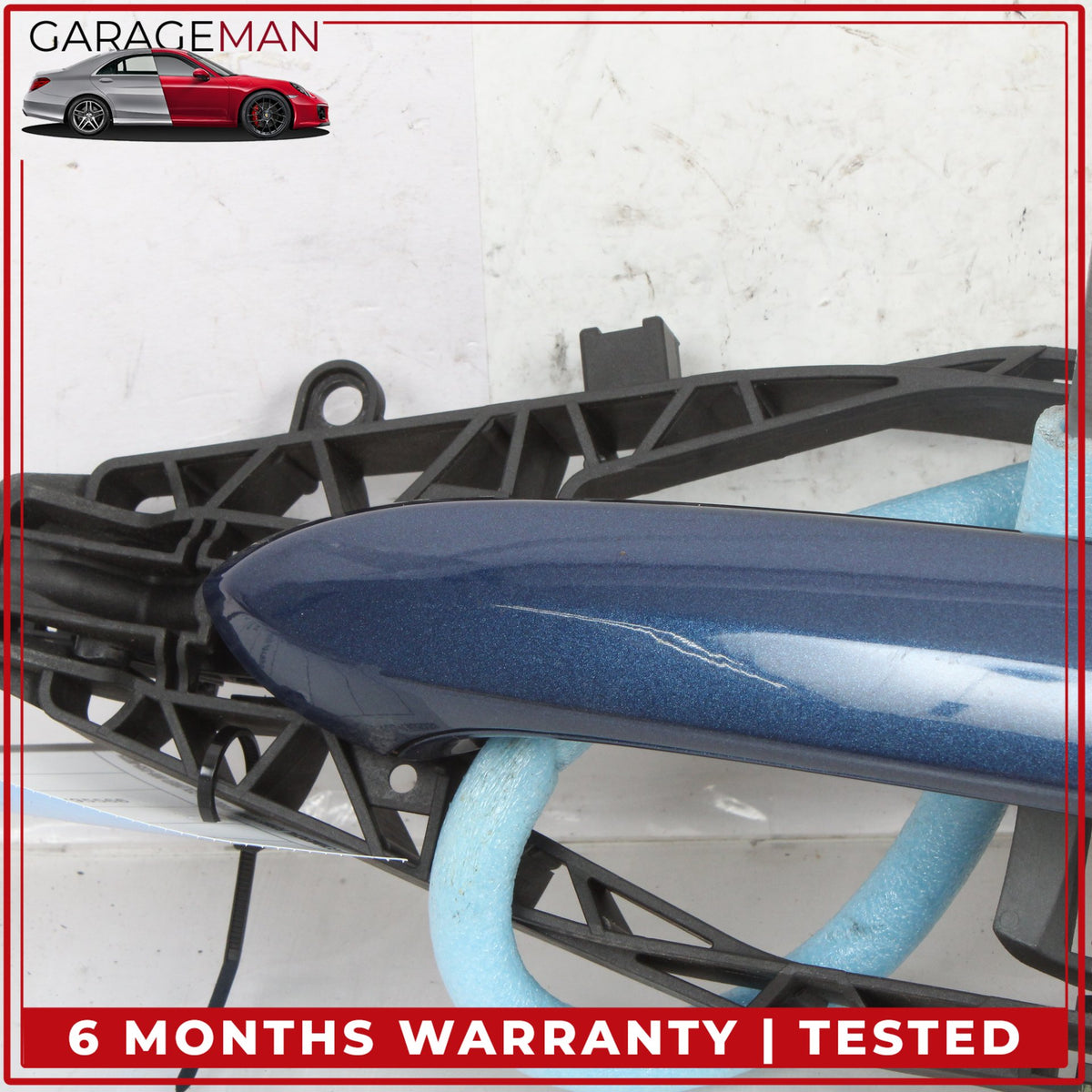 2017-2024 BMW X3 X4 M550i Rear Right Side Exterior Door Handle Blue Metallic OEM