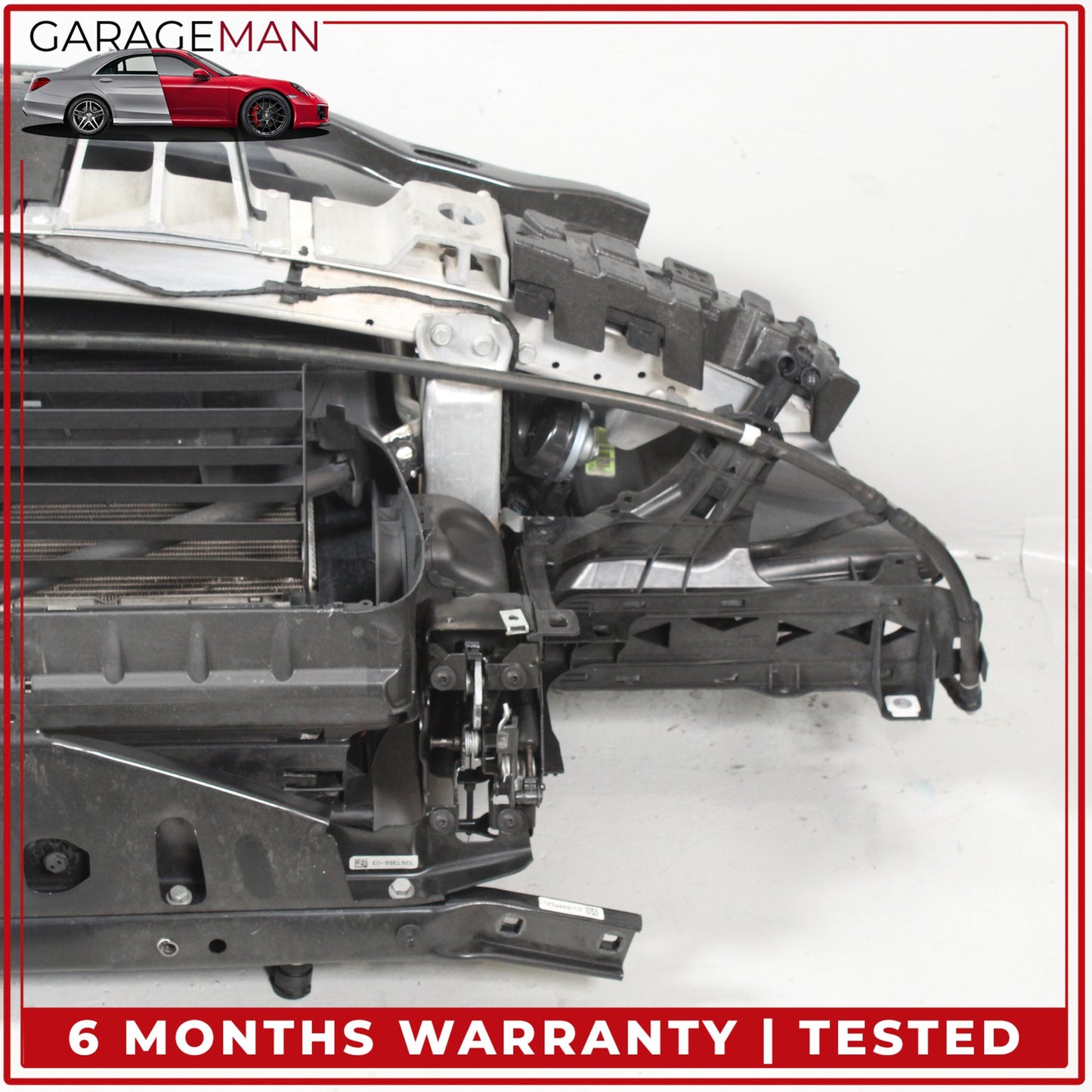 2012-2018 BMW 650i F06 Front Radiator Support Reinforcement Bar Assembly 7267356 OEM