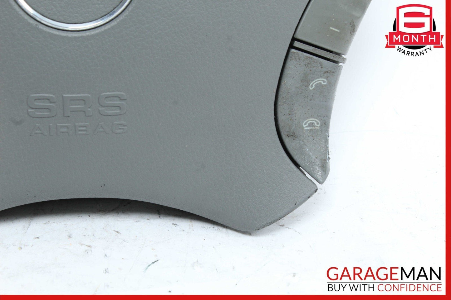 03-06 Mercedes W220 S500 S430 CL500 S55 AMG Steering Wheel Air Bag Airbag Grey