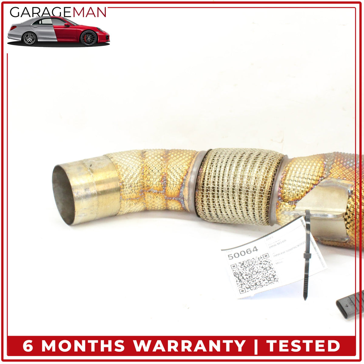 2019-2025 BMW M340i G20 B58 3.0L VRSF Exhaust Pipe