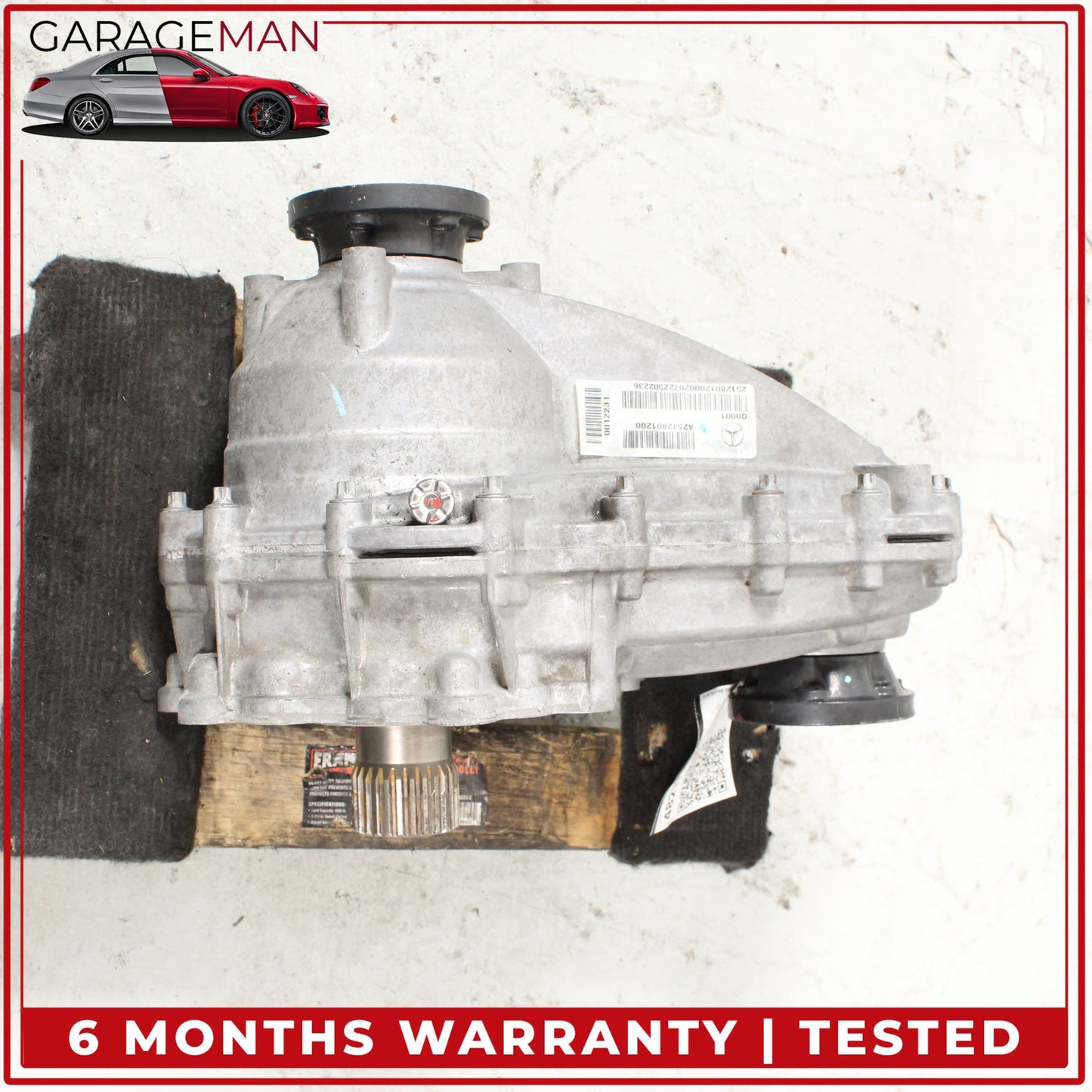 2006-2012 Mercedes-Benz GL550 X164 4WD 5.5L Tranny Transmission Transfer Case Gear Box 2512801200 OEM