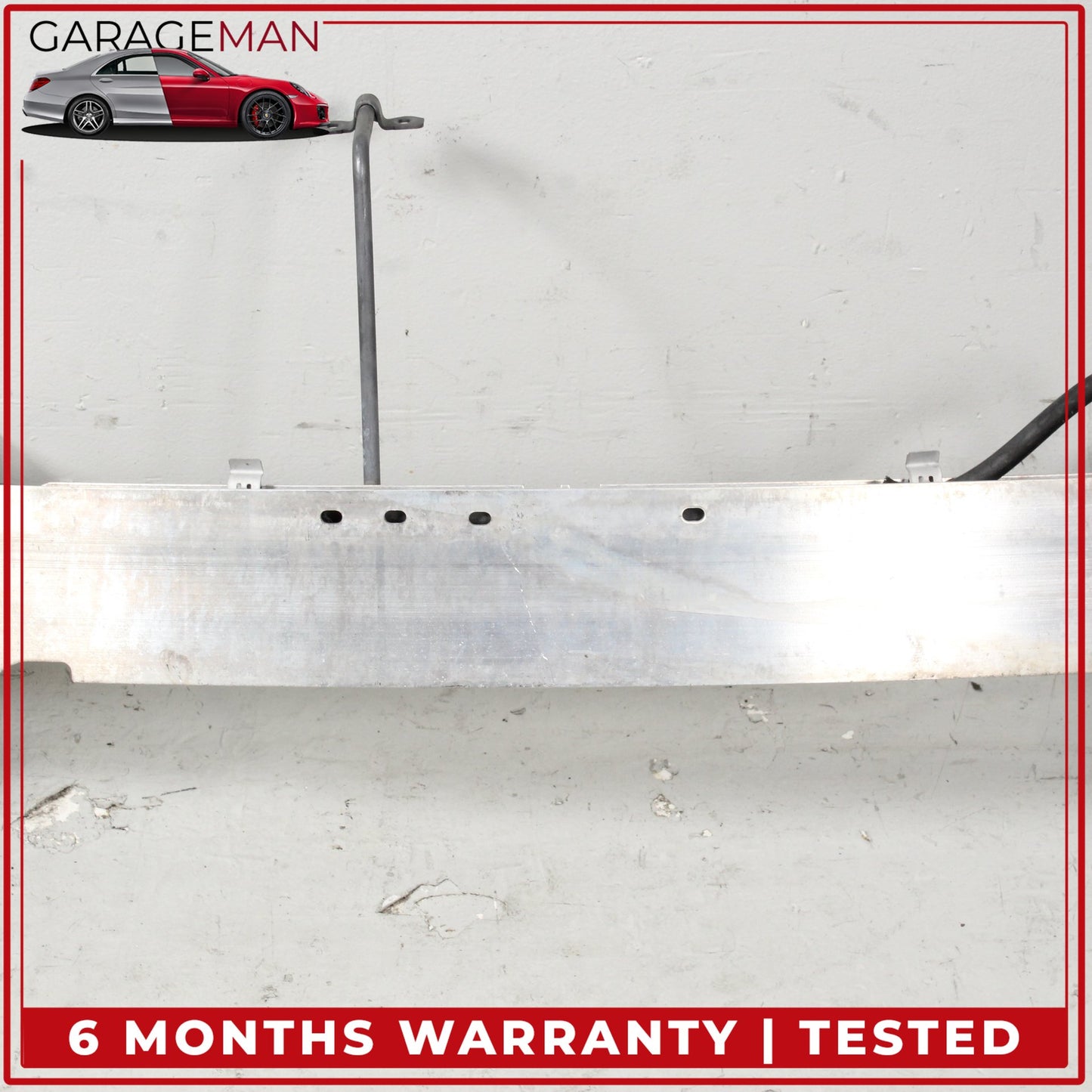 2008-2014 Mercedes W204 C250 Front Bumper Reinforcement Bar w/ Brackets OEM