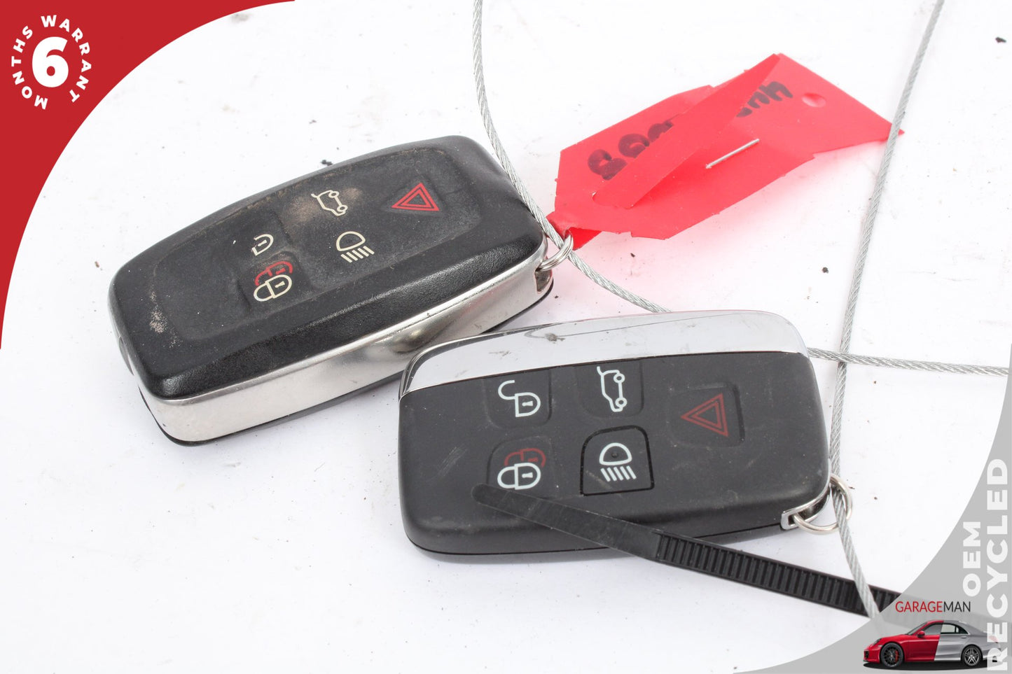 2010-2019 Land Rover LR4 SUV Keylles Remotes Set of 2 Pc CH2219B372AB OEM