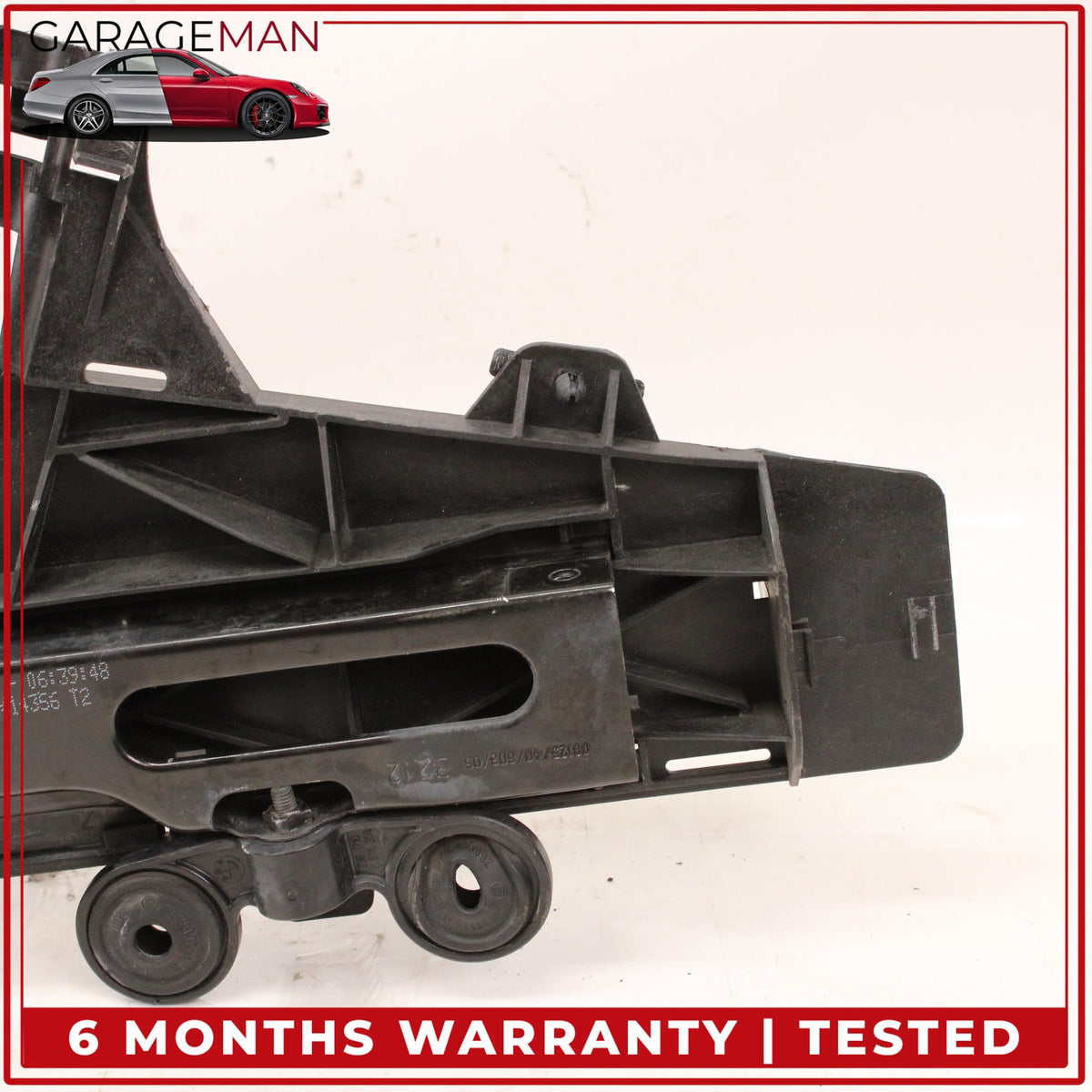2009-2015 BMW 740i F01 Left Headlight Support Bracket Frame w/ Hood Latch OEM