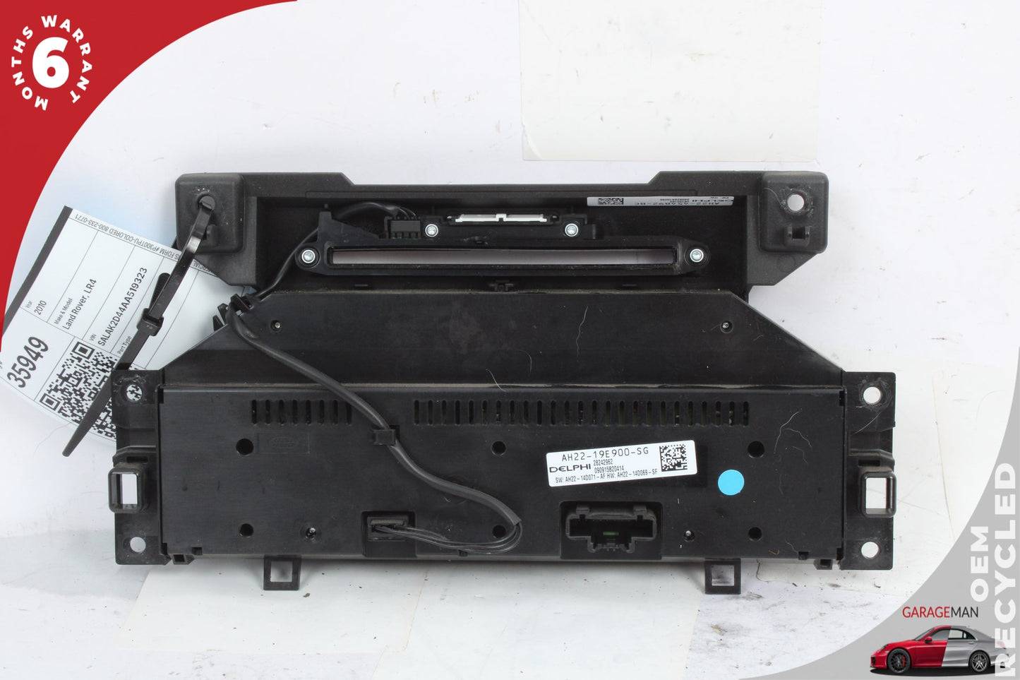 2010-2016 Land Rover LR4 SUV AC Temperature Climate Control Panel AH2219E900SG