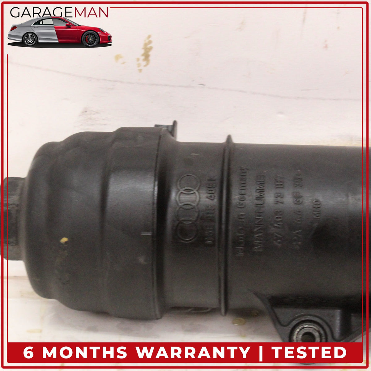 2008-2016 Audi A6 S5 Q5 Q7 Engine Motor Oil Filter Housing 06E115405C OEM