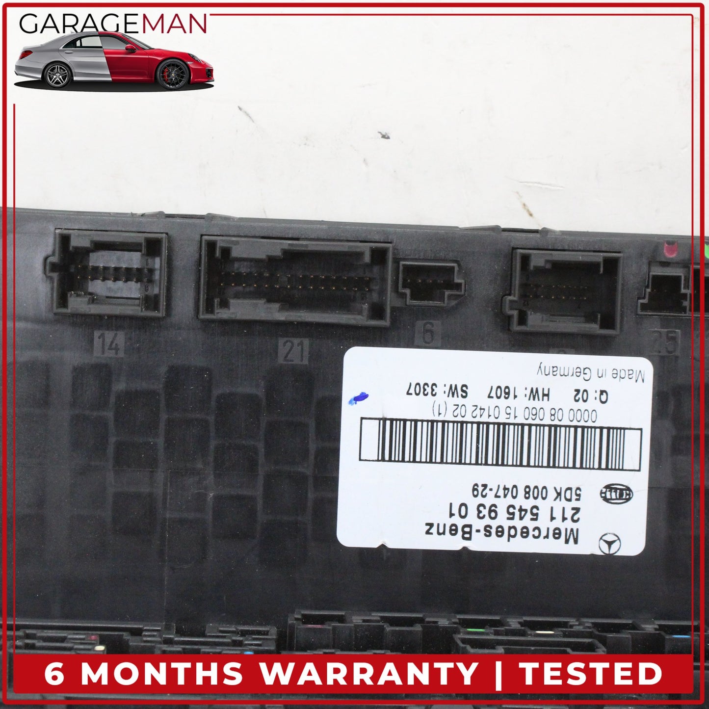 2003-2011 Mercedes W211 E350 E320 Rear SAM Module Relay Fuse Box 2115459301 OEM