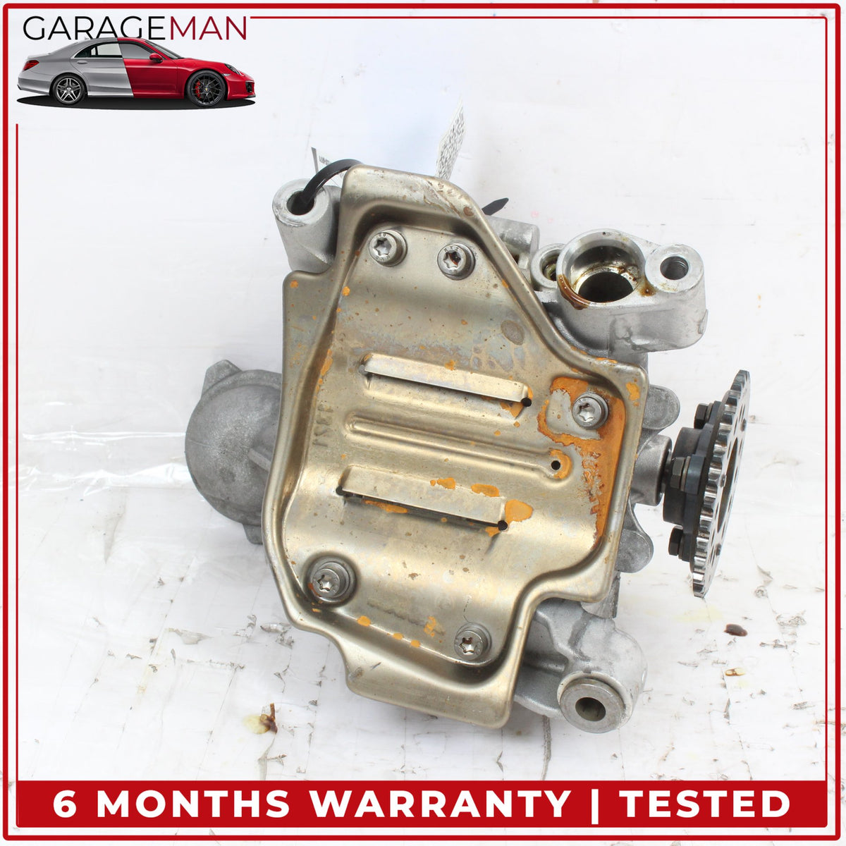 2008-2019 BMW 650i X5 X6 4.4L V8 N63 Engine Motor Oil Pump Assembly 7612772 OEM