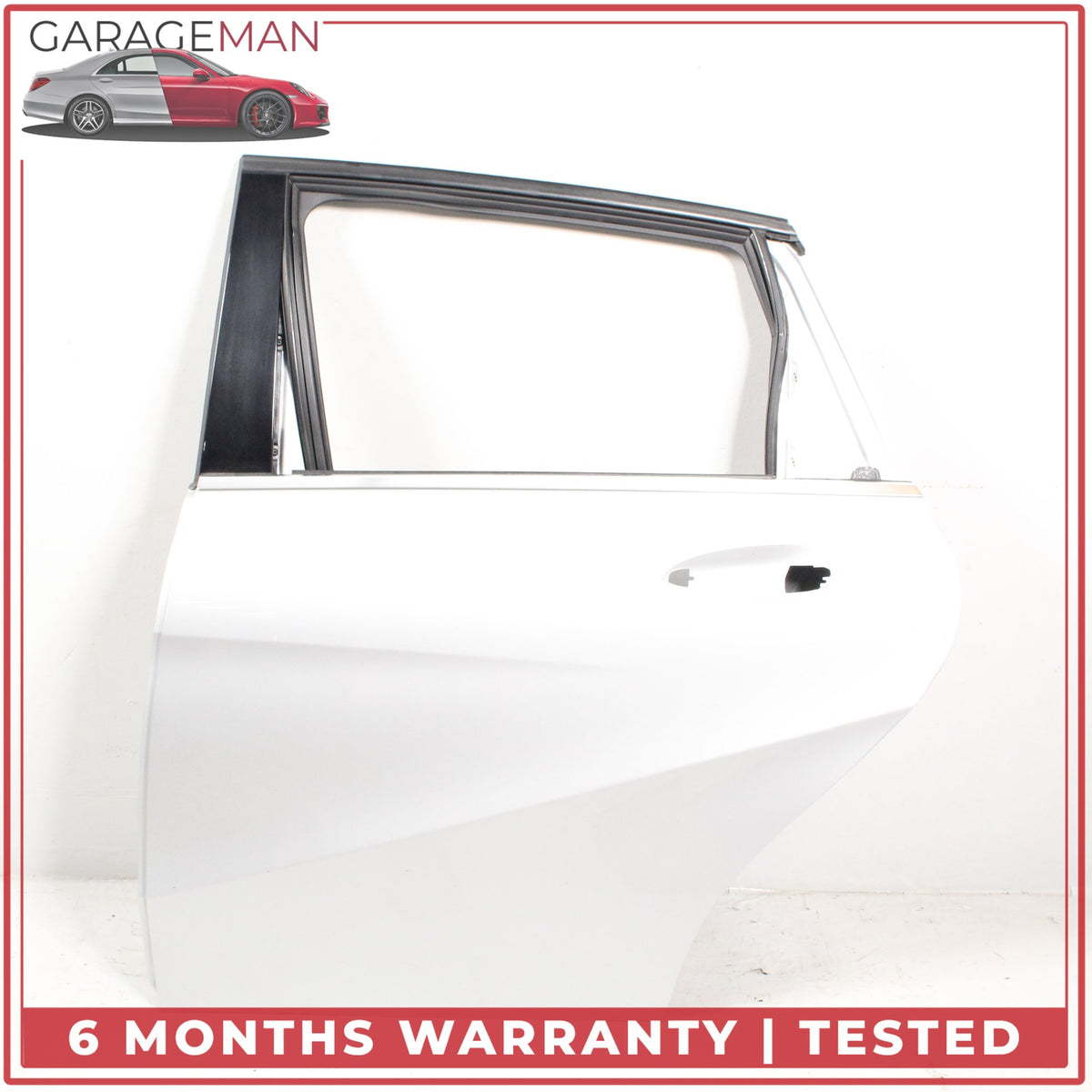 2014-2017 Mercedes W242 B Electric Drive Rear Left Side Door Shell Silver OEM