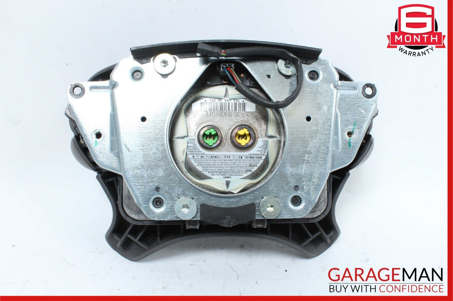 03-12 Mercedes R230 SL500 CLK500 E350 Steering Wheel Airbag Air Bag Black OEM