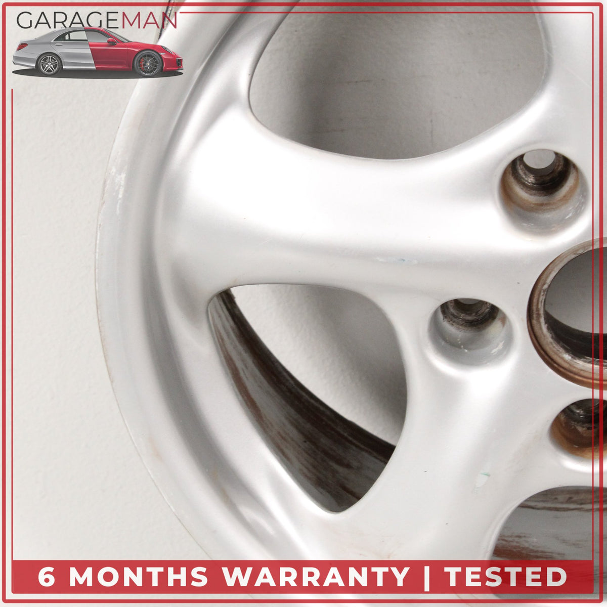 1999-2001 Porsche 911 Carrera 996 Front Side Wheel Rim 7X17 ET55 99636212400 OEM