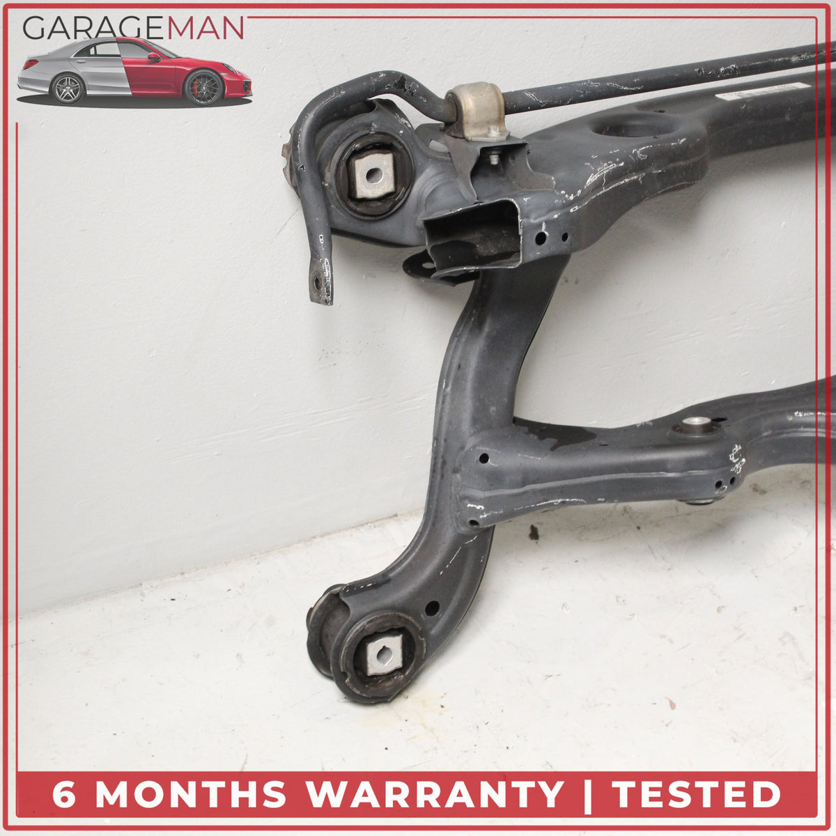 2014-2017 Mercedes W242 B Electric Drive Rear Subframe Sub Frame w/ Sway Bar OEM