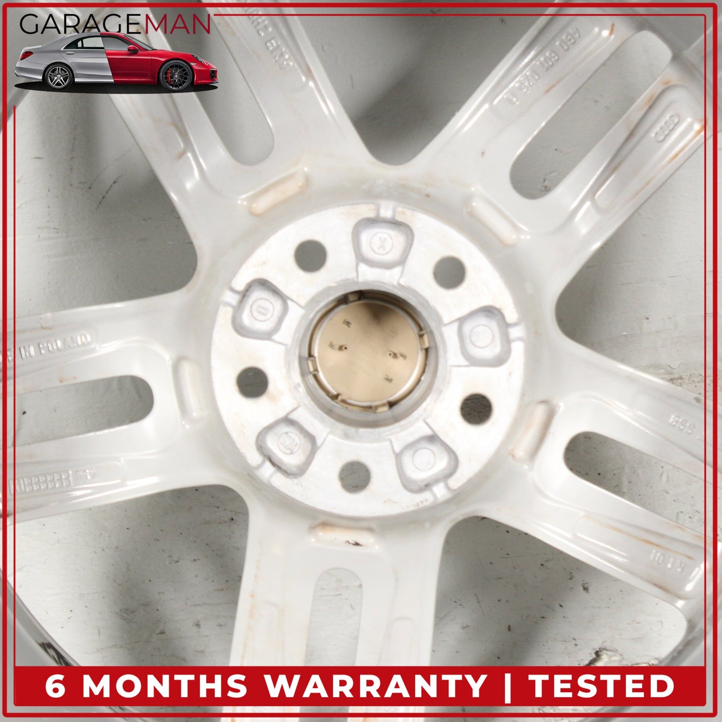 2012-2018 Audi A6 S6 Front or Rear Wheel Rim 8JX18H2 ET39 4G0601025Q OEM