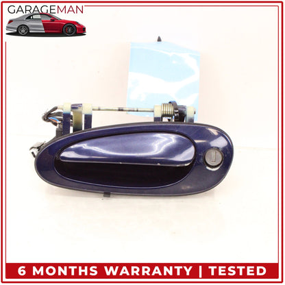 1997-2005 Porsche 911 Carrera Front Left Exterior Door Handle Blue Metallic OEM