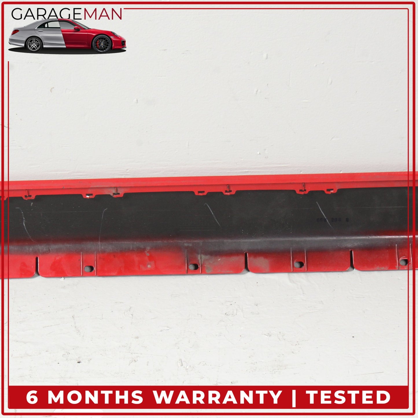 2002-2005 Ford Thunderbird Right Side Skirt Rocker Panel Red 1W637610154A OEM