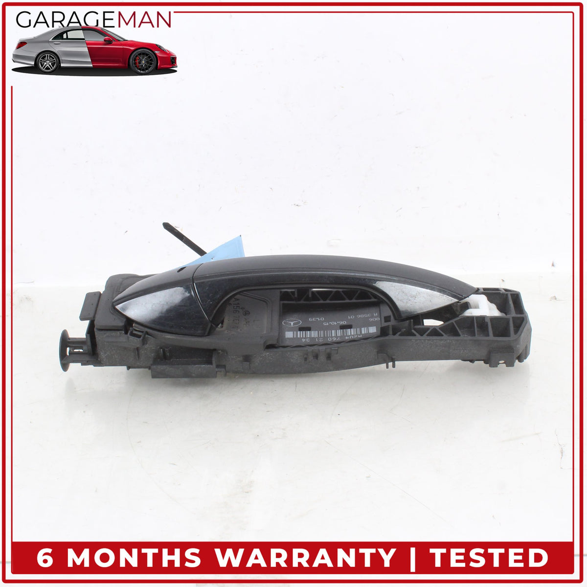 2015-2020 Mercedes X156 GLA250 Rear Left Side Exterior Door Handle Black OEM
