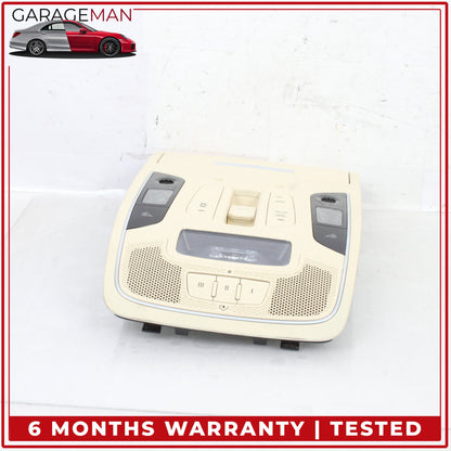 2012-2018 Audi A6 A7 Front Upper Overhead Dome Light Lamp Beige 4G0959719 OEM