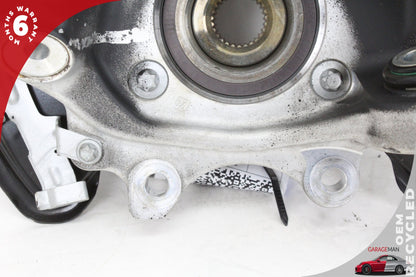 17-19 Mercedes-Benz E400 W213 AWD 3.0L Rear Left Spindle Knuckle Wheel Hub 2055467380