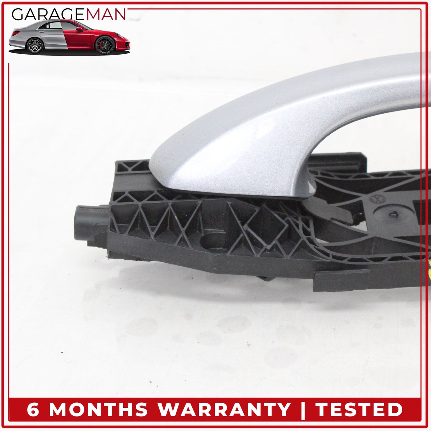 2019-2025 Audi Q3 Rear Right Side Exterior Door Handle Silver 8V0839885 OEM