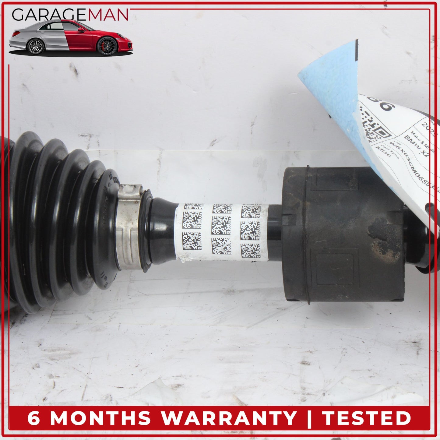 2023-2025 BMW X2 U10 AWD 2.0L Front Axle Shaft 31605A4E431 OEM