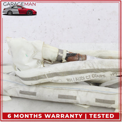 2012-2018 Audi A7 Right Passenger Side Upper Roof Curtain Air Bag 4G8880742B OEM