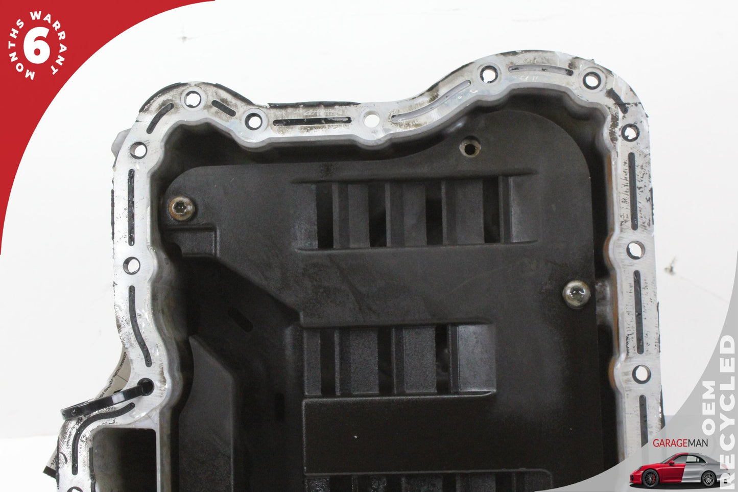 2007-2010 Porsche Cayenne 957 Audi Q7 Lower Engine Oil Pan w/ Oil Level Sensor