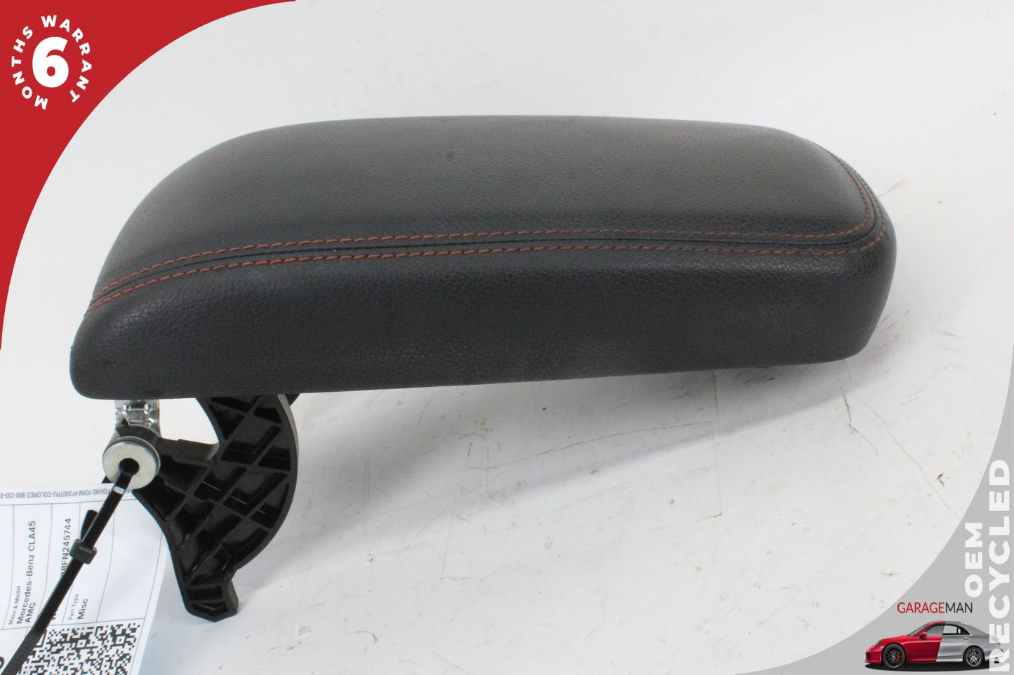 2014-2019 Mercedes W117 CLA45 AMG Front Center Console Armrest Arm Rest OEM