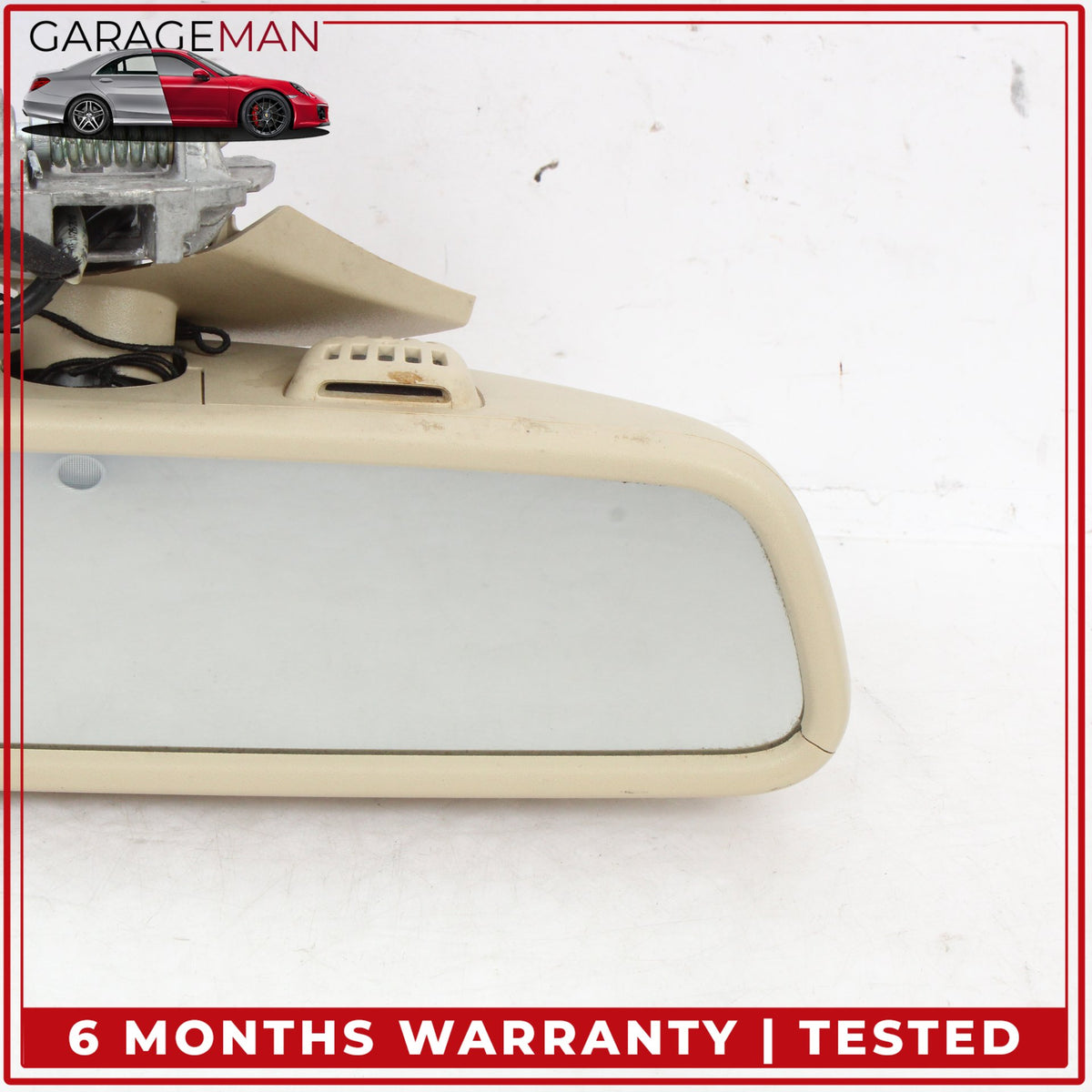 2010-2016 Mercedes W218 CLS63 AMG E250 Interior Rear View Mirror 2048104217 OEM