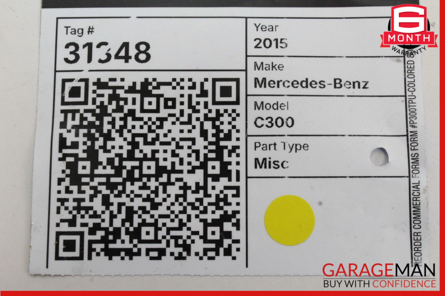 15-23 Mercedes W205 C300 Front Left Side Door Control Module Unit OEM