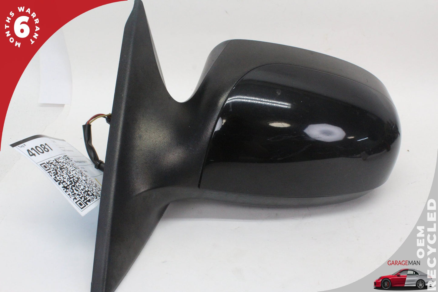 2002-2005 Ford Thunderbird Front Left Side Door Rear View Mirror Black OEM