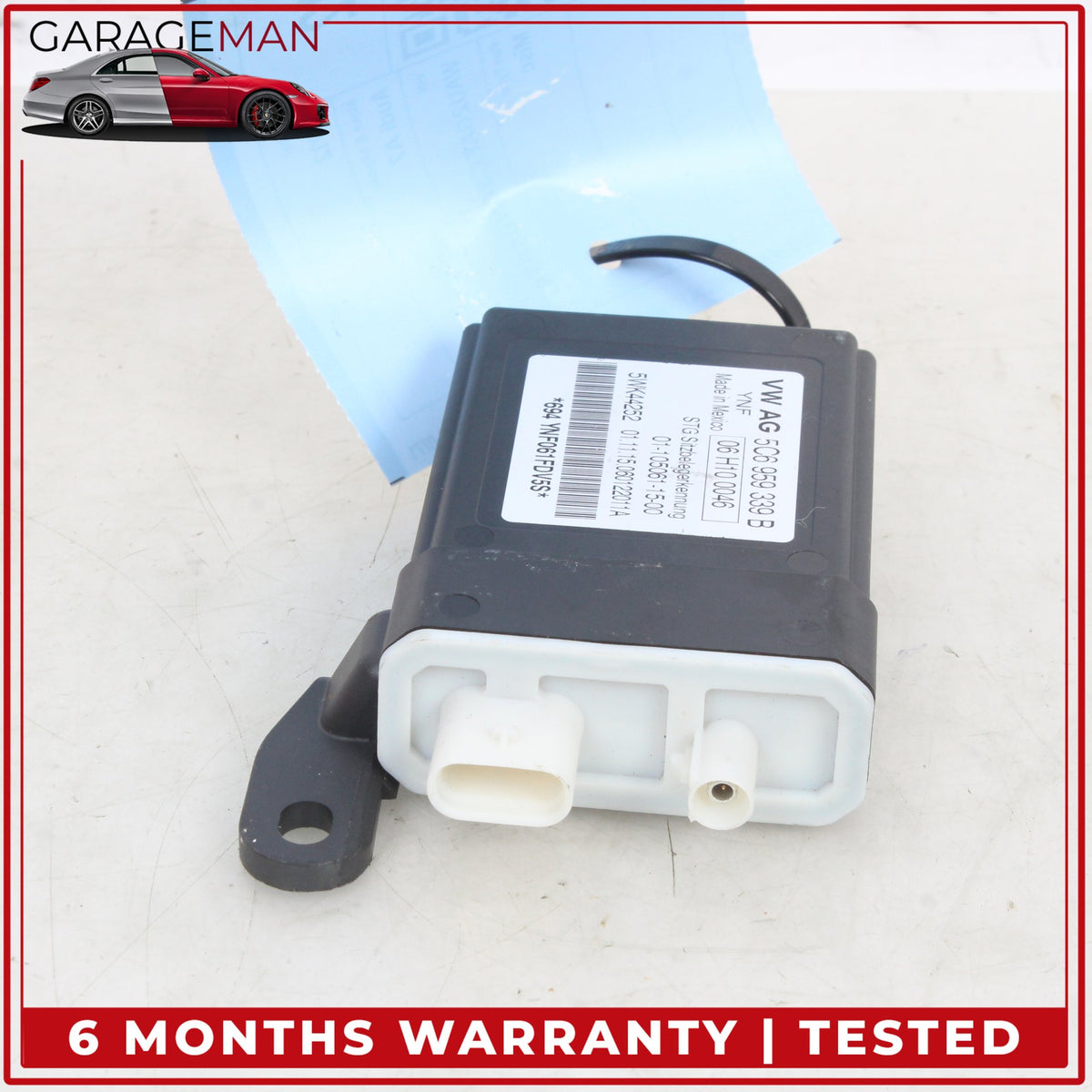 2012-2018 Audi A7 A6 Front Right Seat Occupant Detection Module 5C6959339B OEM