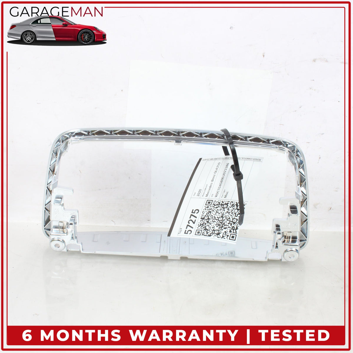 2014-2020 Mercedes X156 GLA250 Radio Bezel Trim Cover Panel 1766890018 OEM