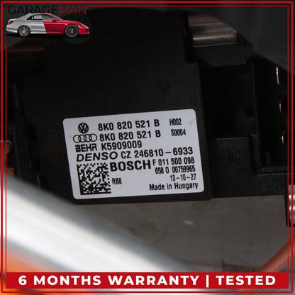 2011-2018 Audi A8 Rear AC A/C Heater Blower Motor Fan Assembly 4H0820004C OEM