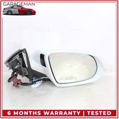 2011-2018 Audi A8 S8 Right Door Rear View Mirror w/ Camera and Blind Spot OEM