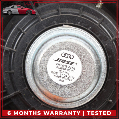 2011-2018 Audi A8 S8 Front and Rear Audio Sound Speaker Set Bose 4H0035297 OEM