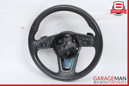 2017-2019 Audi A4 Sedan Front Left Side Steering Wheel Black 8W0419091CL OEM