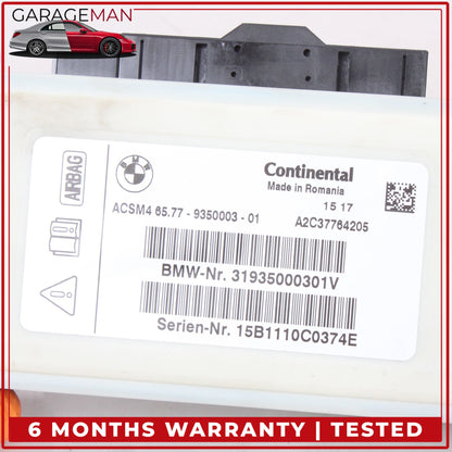 2014-2021 BMW M235i F22 Crash Safety Control Module 9350003 OEM