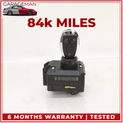 2008-2014 Mercedes W204 C300 Ignition Switch Module w/ Key Fob 2075450108 OEM