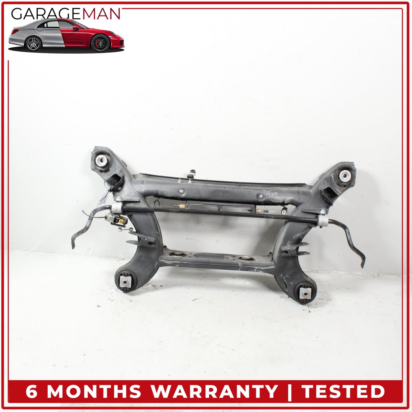 2008-2015 Mercedes W204 C250 Rear Subframe Crossmember w/ Anti Roll Sway Bar OEM