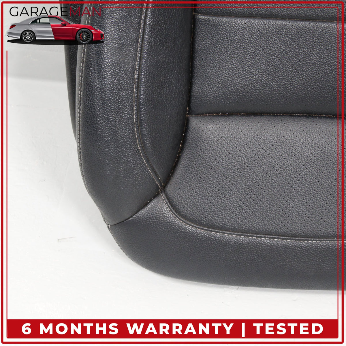 2012-2015 Mercedes W166 ML350 Front Right Lower Bottom Seat Cushion Black OEM