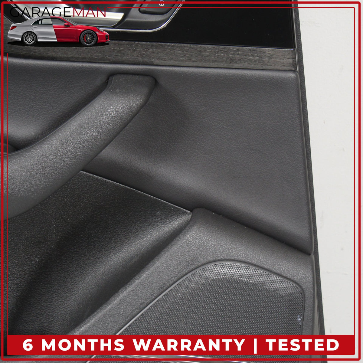 2017-2019 Audi Q7 Rear Left Driver Side Interior Door Trim Panel 4M0867305G OEM